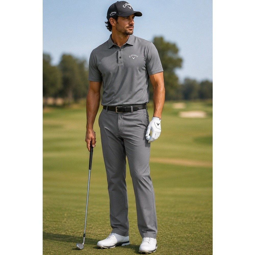 Callaway Golf Pant Mens 44x36 Asphalt Pro-Spin 3.0 Performance Sleet Trouser New
